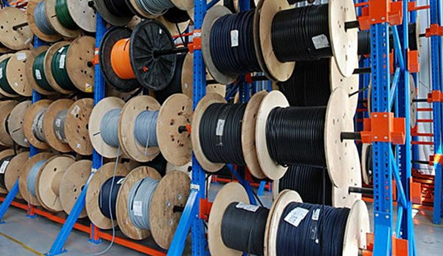 Estante para cables