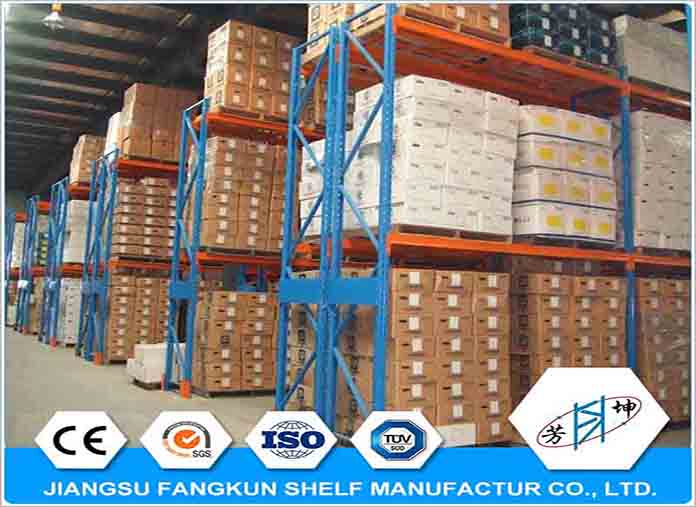 Estantería de almacenamiento para palés de carga de 3 toneladas métricas Fangkun para servicio pesado
