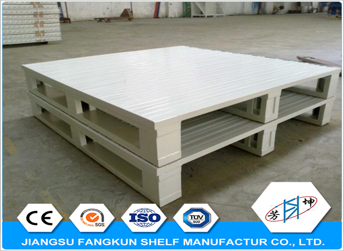 Palet de acero galvanizado apilable